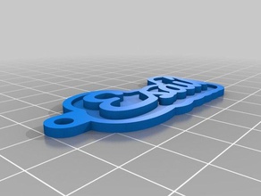 esa chaveiros personalizado 3d print model - Mito3D