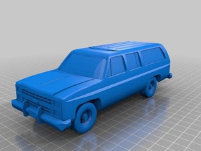 chevrolet suburban r c vehicles 3d print model - Mito3D