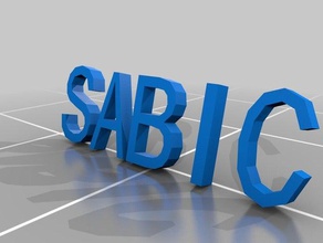 sabic 12 ring rings customized 3d print model - Mito3D