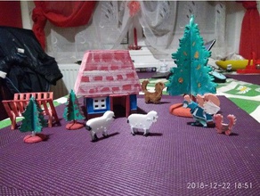 do brinquedo natal modelos anet a8 crianças a decoração brinquedos 3d print model - Mito3D