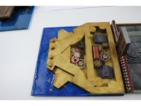 Spiel steampunk terrain Spiele 3d print model - Mito3D