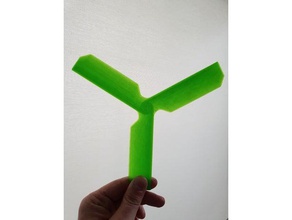 klingelte sport & im freien boomerang Bumerang Spielzeug 3d print model - Mito3D