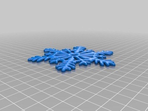 snowflake sculptures 3d print model - Mito3D