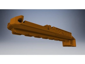 nerf demolisher nerf-rail-Konvertierung - Spielzeug Spiele 3d print model - Mito3D