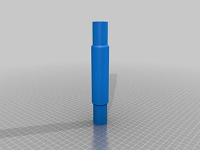 tube de support à bobine 3d l'imprimante accessoires 3d print model - Mito3D