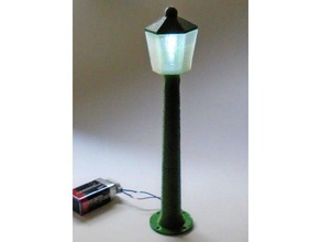 led street lamp ho 3d print model - Mito3D