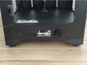 wanhao duplicator 6 squash ball feet 3d printer parts 3d print model - Mito3D