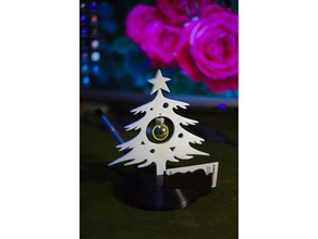 Weihnachten Ostern unterstützen Dekor business-card-Inhaber Ornamente Osterhase 3d print model - Mito3D