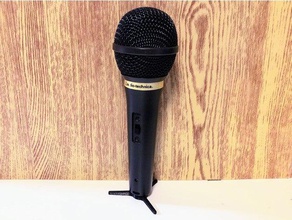 mic stand musique 3d print model - Mito3D