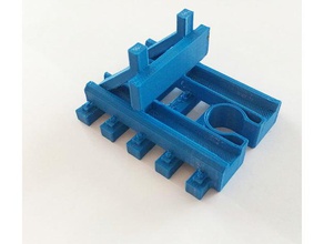 brio Endabschalter Anschwellen 3d Drucker Teile kompatibel Bahn Zug track Spielzeug 3d print model - Mito3D