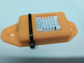Feuchte-Temperatur sensor Gehäuse Mangel dht22 am2302 3d Drucker - Zubehör Feuchte-sensor ikea fehlen montieren temprature 3d print model - Mito3D