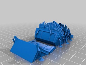 mimic chest mm supports creatures 3d print model - Mito3D
