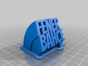 fenerbah&ccedile office customized 3d print model - Mito3D