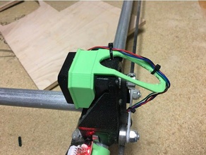 mpcnc Schrittmotor Zugentlastung in der Robotik nema17 3d print model - Mito3D