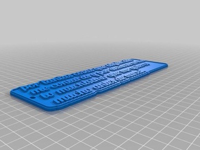2 keychains customized 3d print model - Mito3D