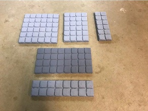 openforge dungeon stone large tiles toy game accessories 25mm 28mm dnd miniature openforge2 3d print model - Mito3D
