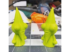 invader zim Gartenzwerg gnome nickelodeon 3d print model - Mito3D