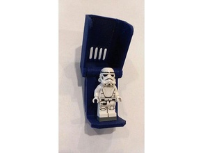 lego mini-figure clip construction toys belt display brick compatible minifigure 3d print model - Mito3D