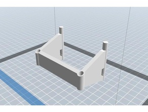 flashforge creator pro filamento guida 3d la stampante parti spool 3d print model - Mito3D