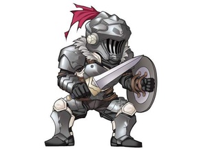 goblin-Jägerin kurze Schwert durchsucht Replikate anime 3d print model - Mito3D