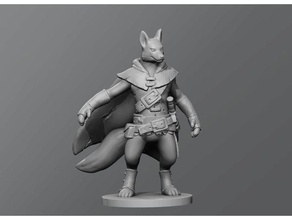 fox thief toys games dd dungeons dragons tabletop 3d print model - Mito3D