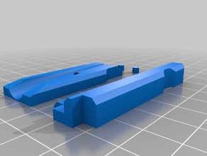 ar15 único tiro inserir 2 peça esporte ao ar livre 3d print model - Mito3D