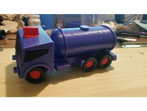max remix tanker görevi aksesuar kamyon inşaat oyuncaklar oyuncak araba 3d print model - Mito3D