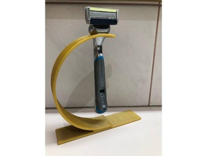 máquina de barbear stand 3d impressão titular navalha 3d print model - Mito3D