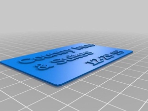 test2 i segni loghi personalizzato 3d print model - Mito3D