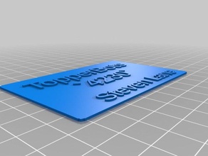 test5 signs logos customized 3d print model - Mito3D