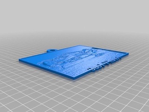 tomsfirstlitho 2d art personalizado 3d print model - Mito3D