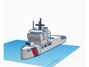coast guard boat engineering boats gaurg ocean rc sailboat uscg 3d print model - Mito3D