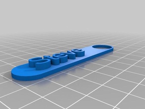 my customized name steve keychains 3d print model - Mito3D