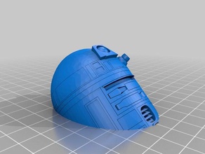 r2d2 hulkbuster funko Kopf Requisiten 3d print model - Mito3D