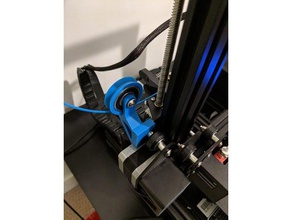 ender 3 filament roller guide 6200 bearing 3d printer accessories 3d print model - Mito3D