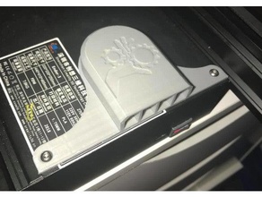 adequ8 ender 3 protetor do ventilador 3d a impressora os acessórios creality 3d print model - Mito3D