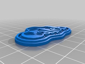 caleb regalo di natale tag i segni loghi personalizzato 3d print model - Mito3D