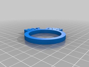 mai anhnapkin rings kitchen dining customized 3d print model - Mito3D