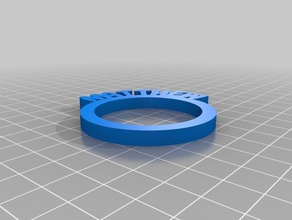 mateus anéis de guardanapo a cozinha jantar personalizado 3d print model - Mito3D