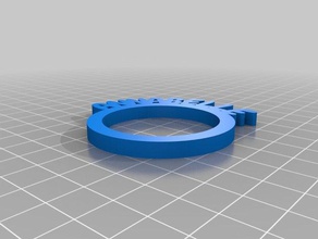 annabelle anéis de guardanapo a cozinha jantar personalizado 3d print model - Mito3D