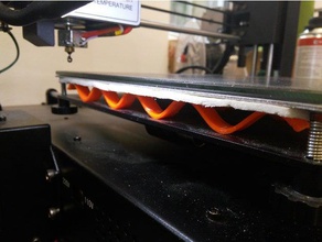 anycubic i3 mega-Isolierung-Halter-Feder 3d Drucker Zubehör 3d print model - Mito3D