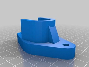 corner curtain rod holder 3d printing 3d print model - Mito3D