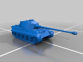 tiger tank c2018 oyuncaklar oyunlar 1944 1945 boardgame nadir sla 2 ıı wargame II Dünya Savaşı Alman tankı silah İkinci 3d print model - Mito3D