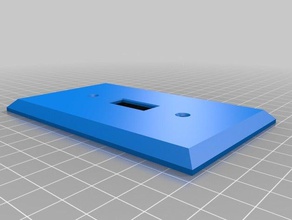 light switch cover household 3d print model - Mito3D
