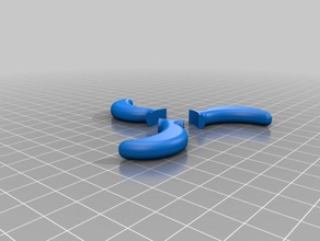 fidget spinner de la banane les jouets jeux 3d print model - Mito3D