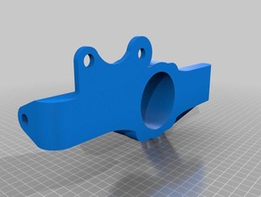 knuckle engineering Bremse knuckles Rad 3d print model - Mito3D