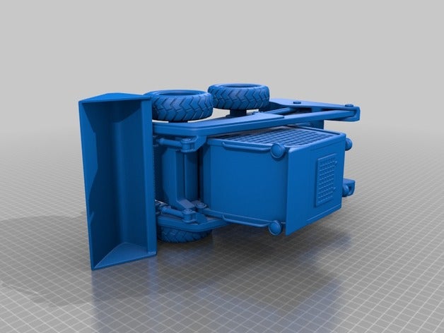 skid steer loader c2018 modelos raro sla 3D print model - Mito3D
