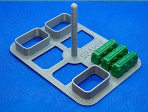 ticket ride unteren Behälter Spiele board Brettspiel 3d print model - Mito3D