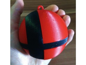 smash ball ornament super bros decor 3d print model - Mito3D