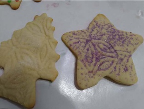 in rilievo decorati biscotto di pasta frolla a rulli cucina pranzo cookie premere rullo emobossed emobossing playdoh plastilina 3d print model - Mito3D